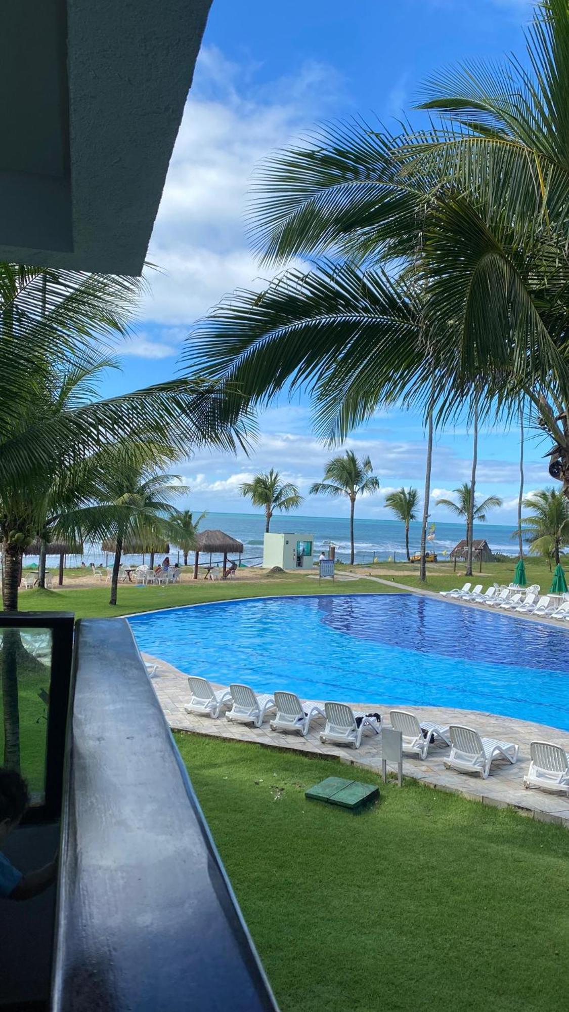 Ancorar 1205-Beira-Mar:Vista Para O Mar E Piscina! Pôrto das Galinhas Buitenkant foto